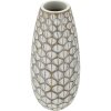 Mauro Ferretti Vază Tibet Ø 20x45,5 cm alb spălat