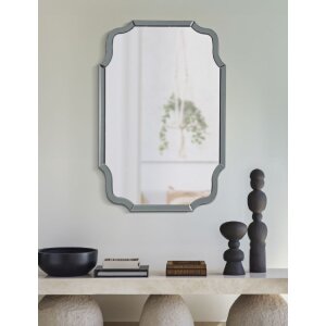 Mauro Ferretti Wandspiegel Istanbul 60x1x90 cm grau