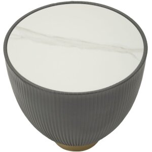 Mauro Ferretti Couchtisch Elge Ø 46x45 cm grau