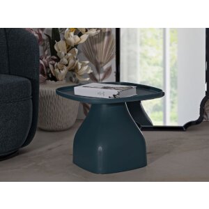 Mauro Ferretti măsuță laterală Gea 48x48x38 cm albastru