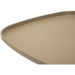 Mauro Ferretti Masă laterală Gea 48x48x50 cm gri