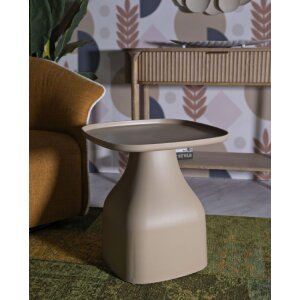 Mauro Ferretti Masă laterală Gea 48x48x50 cm gri