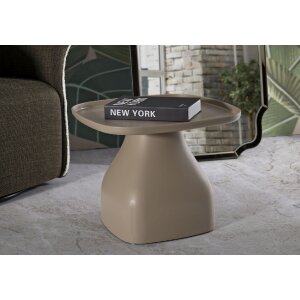 Mauro Ferretti Beistelltisch Gea 48x48x38 cm grau