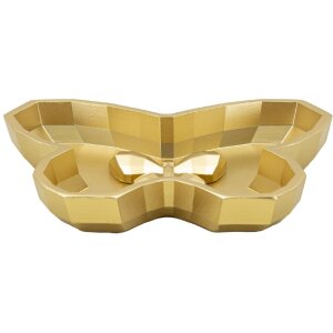 Butterfly Schale 20 5x17 5x3 cm goldfarben Polyresin Deko...