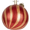 Clayre & Eef 6MG0152 Weihnachtsbaumständer Rot-Gold 43x40x41 cm