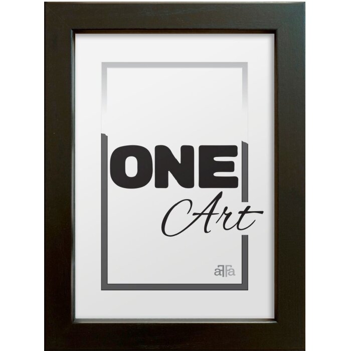 FramesFactory Ramă Foto Hekla 18x24 cm Negru