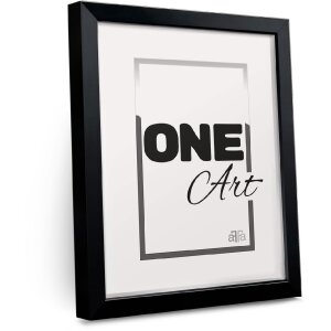 FramesFactory Ramă Foto Hekla 21x29,7 cm Negru MDF