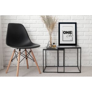 FramesFactory Ramă Foto Hekla 21x29,7 cm Negru MDF