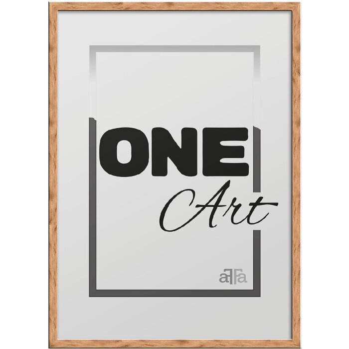 FramesFactory Ramă Foto Hekla 30x40 cm Stejar MDF