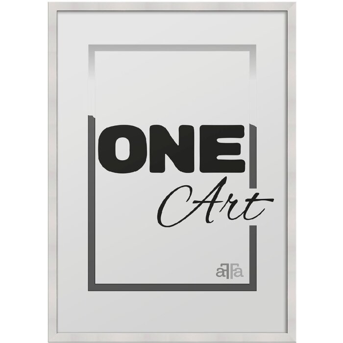 Ramă foto FramesFactory Hekla 42x59 cm alb