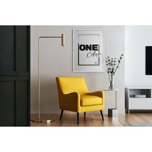 Ramă foto FramesFactory Hekla 70x100 cm alb, MDF, sticlă acrilică