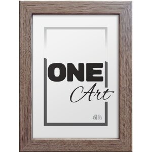 FramesFactory Ramă Foto Hekla 13x18 cm Stejar Fumuriu