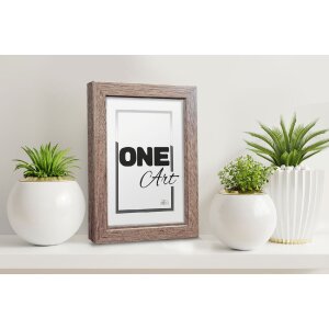 FramesFactory Ramă Foto Hekla 13x18 cm Stejar Fumuriu