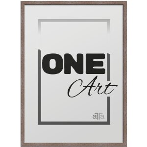 FramesFactory Ramă Foto Hekla 30x40 cm Smoke Oak