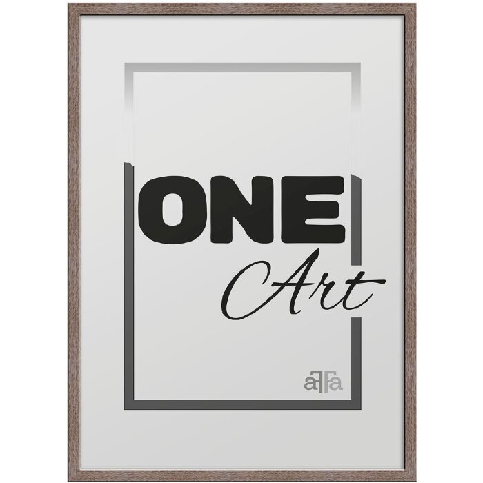 Ramă foto FramesFactory Hekla 50x70 cm Stejar Fumuriu