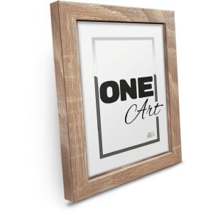 FramesFactory Ramă Foto Hekla 13x18 cm Stejar Spălat