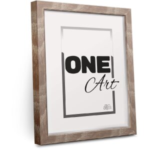 FramesFactory Ramă Foto Hekla 21x29,7 cm Stejar Spălat