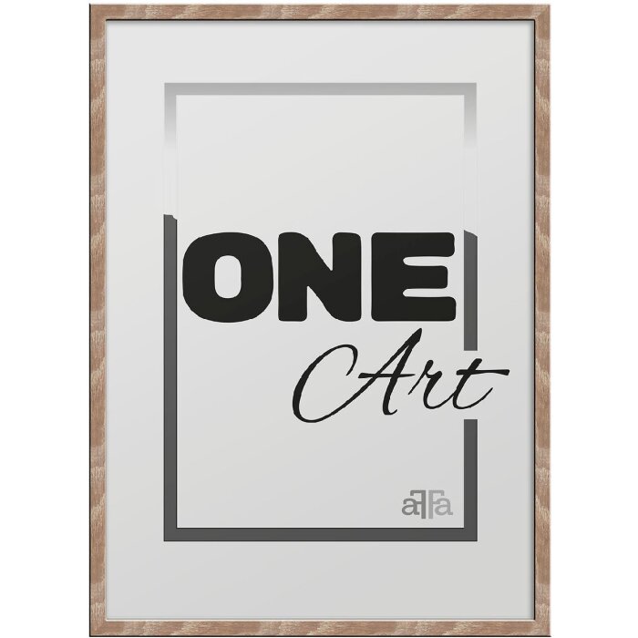 FramesFactory Ramă Foto Hekla 70x100 cm Stejar Spălat