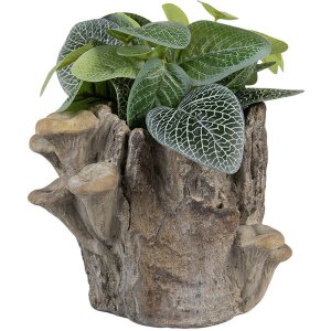 Clayre & Eef Ghiveci Decorativ Aspect Piatră Naturală 19x17x16 cm