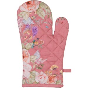 Clayre & Eef Ofenhandschuh Romantic Garden 18x30 cm...