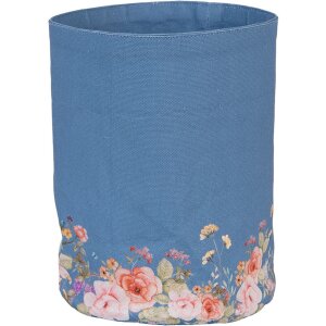 Clayre & Eef FFA50BL Brotkörbchen Blau Ø...