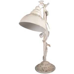 Clayre & Eef 5LMC0051 Tischlampe Beige-Grau...