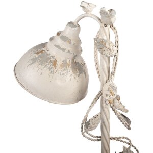 Clayre & Eef Lampă de masă Beige-Gri Vintage 35x19x62cm