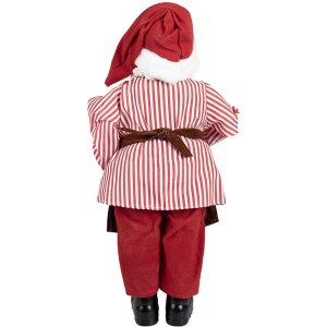 Clayre & Eef Decorațiune Moș Crăciun 22x19x45 cm