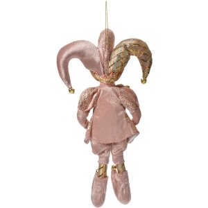 Clayre & Eef Ornament Decorativ Elfi Roz și Auriu...