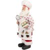 Decorațiune Moș Crăciun Clayre & Eef 15x10x28 cm - Bucătar Vesel