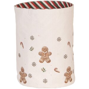 Clayre & Eef CGM50 Brotkörbchen Ø 15x16...