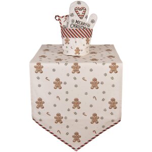 Clayre & Eef CGM50 Coș pentru pâine 15x16 cm Bej Maro