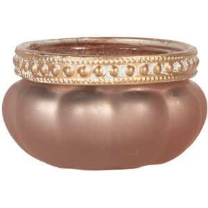 Clayre & Eef 6GL5212 Teelichthalter Rosa Gold...