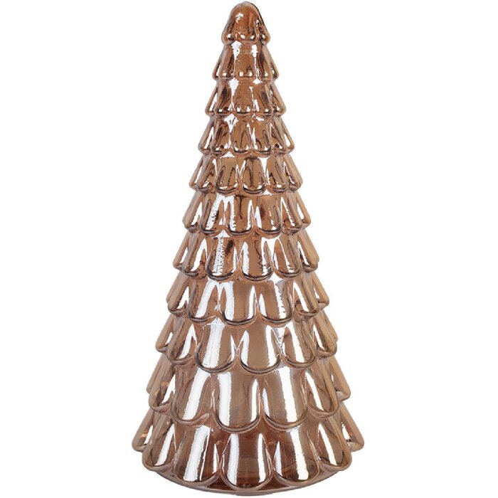 Clayre & Eef 6GL5329 Dekoration Weihnachtsbaum Ø 20x40 cm