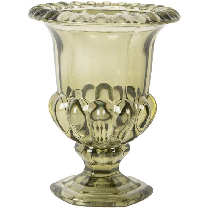 Vas Decorativ Verde Ø 12x14 cm Clayre & Eef 6GL5336