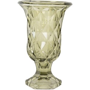Clayre & Eef Vas Decorativ Verde Ø 12x18 cm