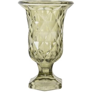 Clayre & Eef Vas Decorativ Verde Ø 12x18 cm