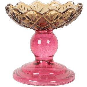 Clayre & Eef 6GL5341 Teelichthalter Ø 10x9 cm