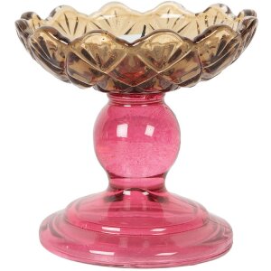 Clayre & Eef 6GL5341 Teelichthalter Ø 10x9 cm