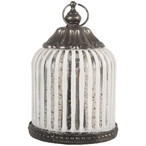 Clayre & Eef 6GL5228 Dekoration mit LED Ø 8x12 cm 2xAAA