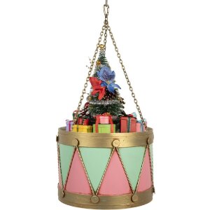 Clayre & Eef 6Y5867P Dekoration Trommel Ø 21x34/43 cm Rosa Grün