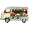 Clayre & Eef 6Y5877 Dekoration Foodtruck 26x14x14 cm Beige Blau