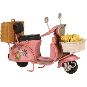 Clayre & Eef 6Y5879 Modell Motorroller 12x6x8 cm Rosa...