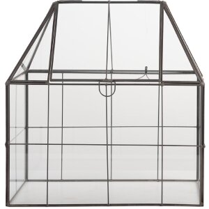Clayre & Eef Mini Seră Decorativă 26x17x32 cm