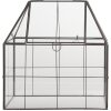 Clayre & Eef Mini Seră Decorativă 26x17x32 cm