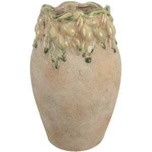 Clayre & Eef 6TE0582 Ghiveci Teracotă Bej-Galben...