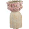 Clayre & Eef 6TE0584L Ghiveci Teracotă Bej Roz 20x19x31 cm