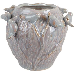 Clayre & Eef 6TE0586 Blumentopf Terrakotta Ø 25x20 cm