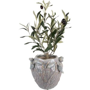 Clayre & Eef 6TE0586 Blumentopf Terrakotta Ø 25x20 cm