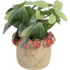 Clayre & Eef 6TE0588M Blumentopf Terrakotta Ø 15x11 cm
